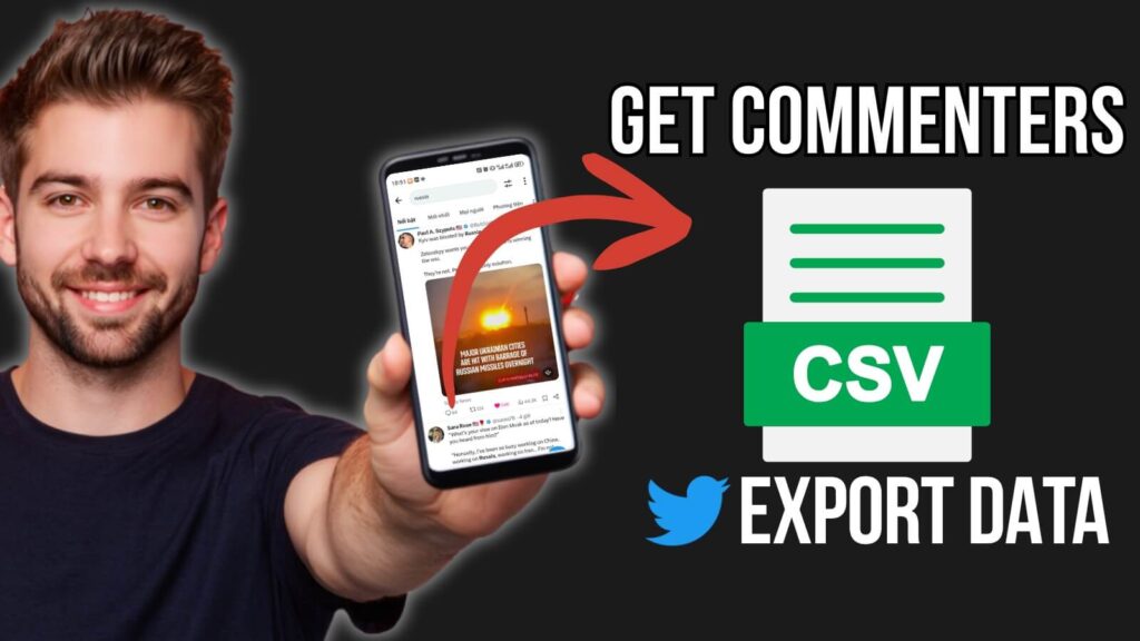 How to Scrape Twitter User Comments (Usernames & Profile Links)